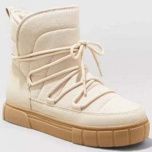 Women's Erika Lace-Up Boots - A New Day™